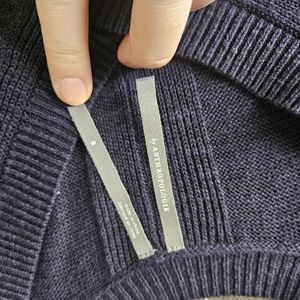 Anthropologie high low sweater tank top